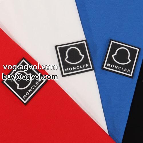 4色可選 シンプル 半袖Tシャツ 吸汗性に優れ モンクレールブランド コピー 2022 モンクレール MONCLER
