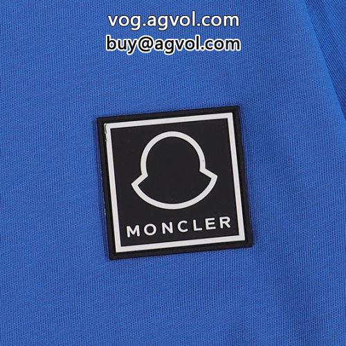 4色可選 シンプル 半袖Tシャツ 吸汗性に優れ モンクレールブランド コピー 2022 モンクレール MONCLER