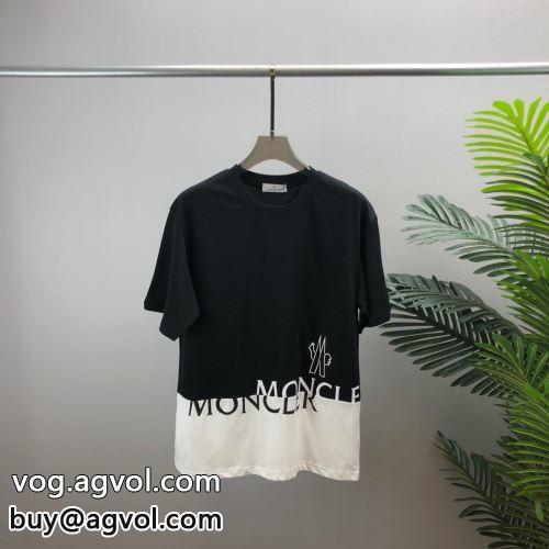 2022 2色可選 モンクレールスーパーコピー 消臭抗菌効果がある ギンガム モンクレール MONCLER 半袖Tシャツ