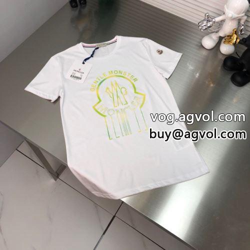 デザイン性の高い 半袖Tシャツ 2022 3色可選 モンクレールコピー 通気性に優れた モンクレール MONCLER