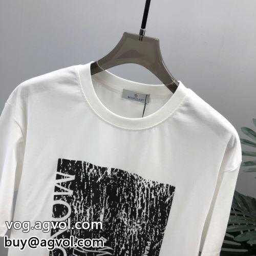 モンクレール MONCLER 2022 モンクレールコピー ラックスした雰囲気 2色可選 プリント柄 ブランド 半袖Tシャツ