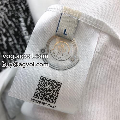 モンクレール MONCLER 2022 モンクレールコピー ラックスした雰囲気 2色可選 プリント柄 ブランド 半袖Tシャツ