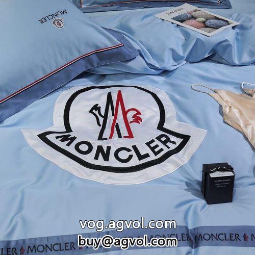 寝具4点セット 人気雑誌掲載 MONCLERコピー 2022 高品質 モンクレールコピー コットン