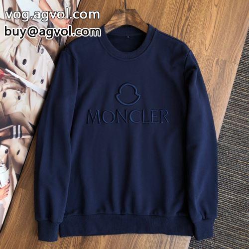 定番無地パーカー ブランドスーパーコピー お洒落自在 モンクレール MONCLER 2022 プルオーバーパーカー 3色可選
