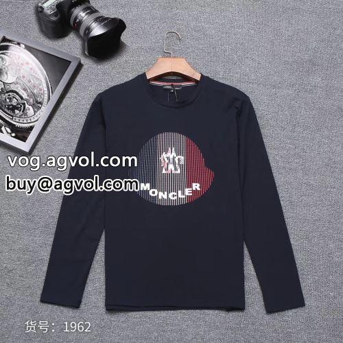 カジュアル モンクレールコピー 2022 MONCLERコピー  長袖Tシャツ  個性的なデザイン 3色可選
