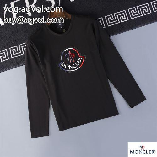 カッコいい印象を付ける 長袖Tシャツ 3色可選 モンクレールコピー 2022 MONCLERコピー お買い得品
