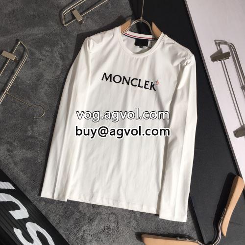  3色可選 モンクレールコピー 長袖Tシャツ  2022 着回し度抜群 MONCLERコピー お買い得品   