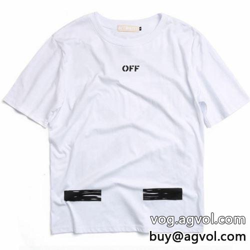 柔らかい手触り  2022 オフホワイトコピー 半袖Tシャツ OFF-WHITEコピー 2色可選 大人のセンスを感じさせる