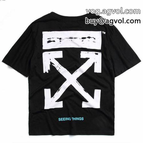 柔らかい手触り  2022 オフホワイトコピー 半袖Tシャツ OFF-WHITEコピー 2色可選 大人のセンスを感じさせる