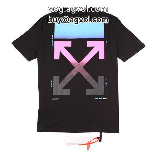  2022 オフホワイトコピー 半袖Tシャツ 海外セレブ定番愛用 OFF-WHITEコピー 着心地満点  
