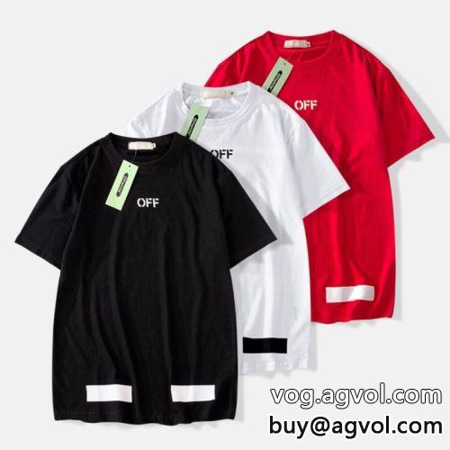  3色可選 大人のセンスを感じさせる  2022 半袖Tシャツ 肌触りの気持ちい〜 OFF-WHITEコピー オフホワイトコピー   