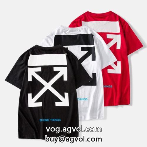 3色可選 大人のセンスを感じさせる  2022 半袖Tシャツ 肌触りの気持ちい〜 OFF-WHITEコピー オフホワイトコピー