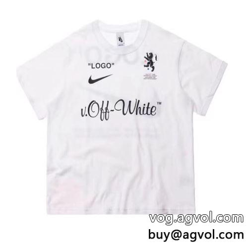 オフホワイトコピー 半袖Tシャツ 使い勝手抜群 OFF-WHITEコピー 個性派 2色可選 2022