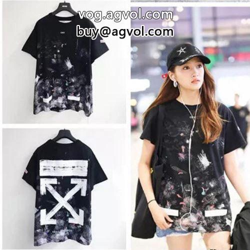  上質 OFF-WHITEコピー 主役になる存在感 半袖Tシャツ 2022 オフホワイトコピー   