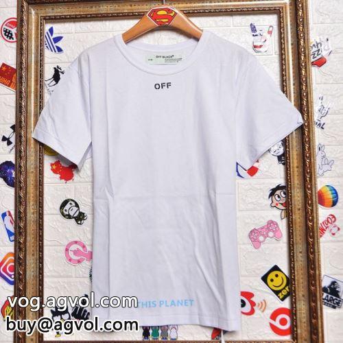 大好評♪  OFF-WHITEコピー 2色可選  2022 オフホワイトコピー 半袖Tシャツ 【人気ブログ掲載】