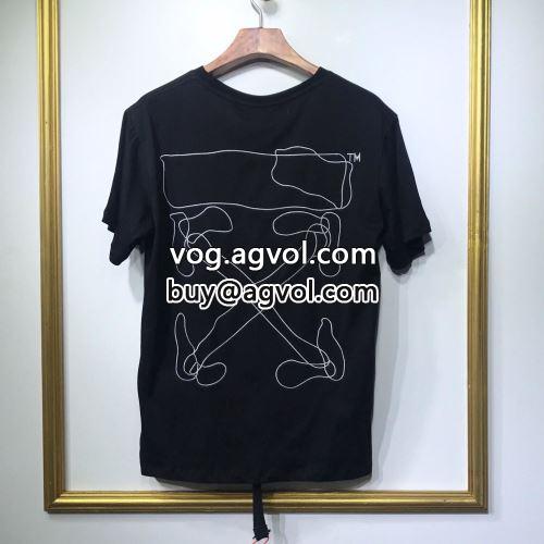 OFF-WHITEコピー 2色可選 オフホワイトコピー 肌に馴染みやすい 半袖Tシャツ  2022  大人キレイに仕立てる