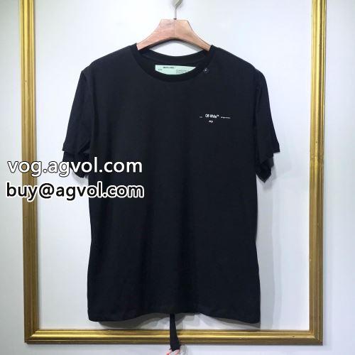 OFF-WHITEコピー 2色可選 オフホワイトコピー 肌に馴染みやすい 半袖Tシャツ  2022  大人キレイに仕立てる