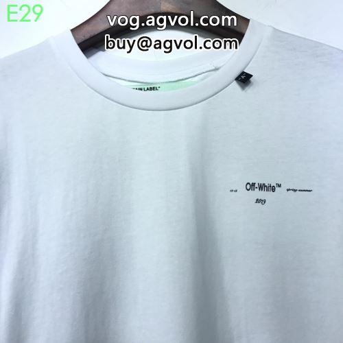 OFF-WHITEコピー 2色可選 オフホワイトコピー 肌に馴染みやすい 半袖Tシャツ  2022  大人キレイに仕立てる