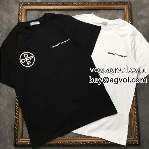 シンプル OFF-WHITEコピー 最安値！2色可選  2022 オフホワイトコピー 半袖Tシャツ