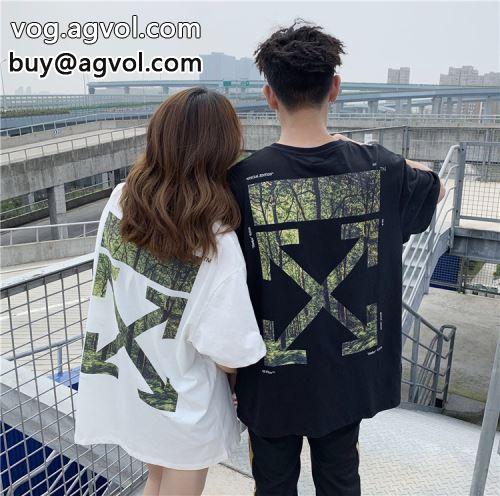 シンプル OFF-WHITEコピー 最安値！2色可選  2022 オフホワイトコピー 半袖Tシャツ