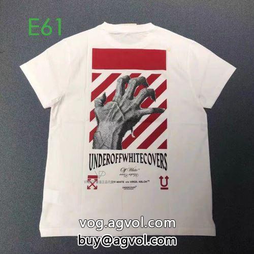 吸汗速乾 OFF-WHITEコピー オフホワイトコピー 2色可選  2022 愛らしさ抜群！ 半袖Tシャツ
