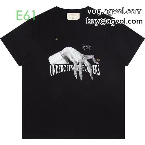 吸汗速乾 OFF-WHITEコピー オフホワイトコピー 2色可選  2022 愛らしさ抜群！ 半袖Tシャツ