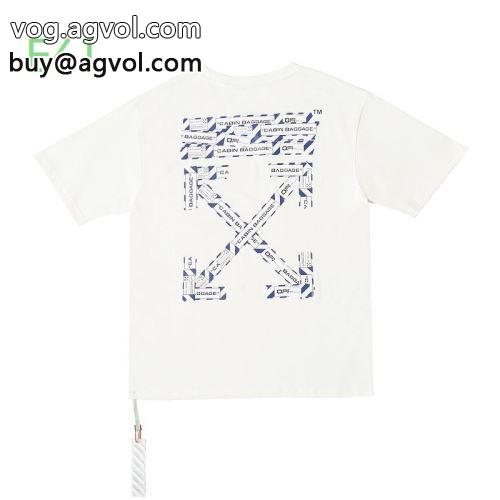 2022 流行に関係なく長年愛用できる セレブ風 オフホワイトコピー 半袖Tシャツ OFF-WHITEコピー 3色可選