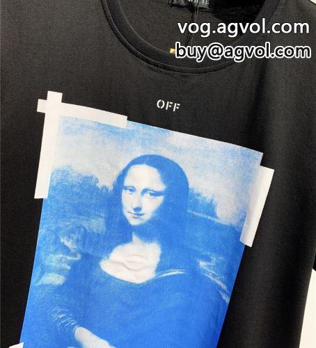 大絶賛 2色可選 大人キレイに仕立てる 2022 オフホワイトコピー 半袖Tシャツ OFF-WHITEコピー