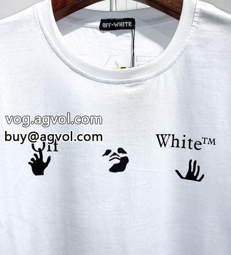 着回し度抜群 2022 オフホワイトコピー 2色可選 半袖Tシャツ OFF-WHITEコピー 存在感のある