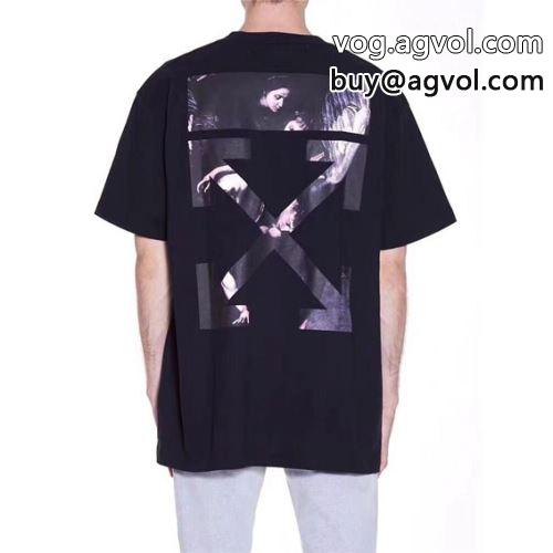  2022 半袖Tシャツ オフホワイトコピー 収縮性のある 3色可選 OFF-WHITEコピー 数に限りがある  