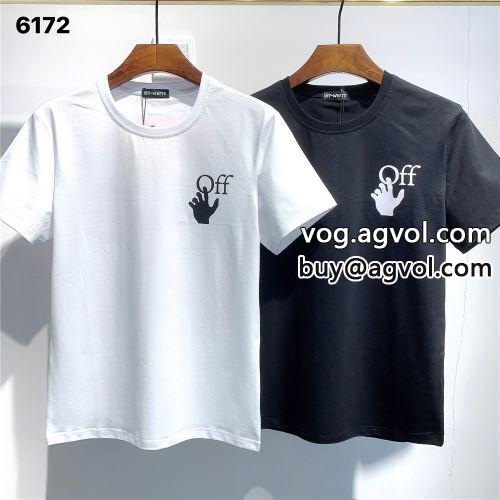  オフホワイトコピー 2022 肌に馴染みやすい 半袖Tシャツ 2色可選 OFF-WHITEコピー 特別人気感謝SALE　  