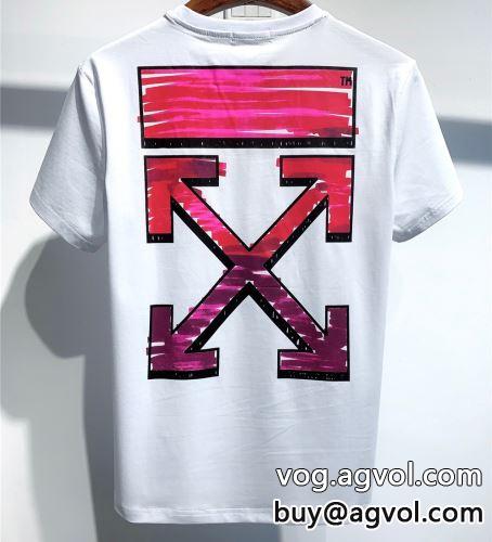オフホワイトコピー 2022 肌に馴染みやすい 半袖Tシャツ 2色可選 OFF-WHITEコピー 特別人気感謝SALE
