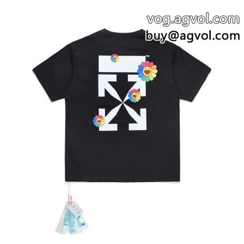 オリジナル 2022 OFF-WHITEコピー  オフホワイトコピー 雑誌掲載アイテム 半袖Tシャツ 2色可選