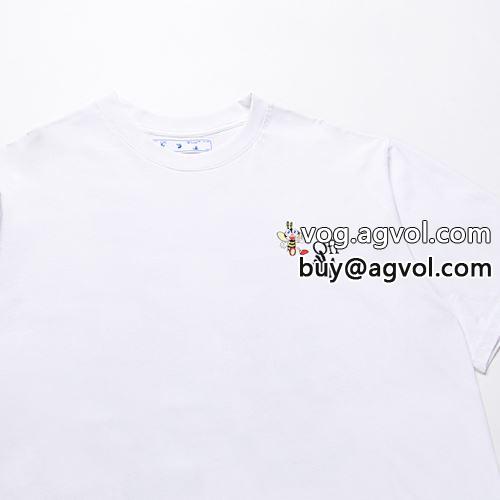 オリジナル 2022 OFF-WHITEコピー  オフホワイトコピー 雑誌掲載アイテム 半袖Tシャツ 2色可選