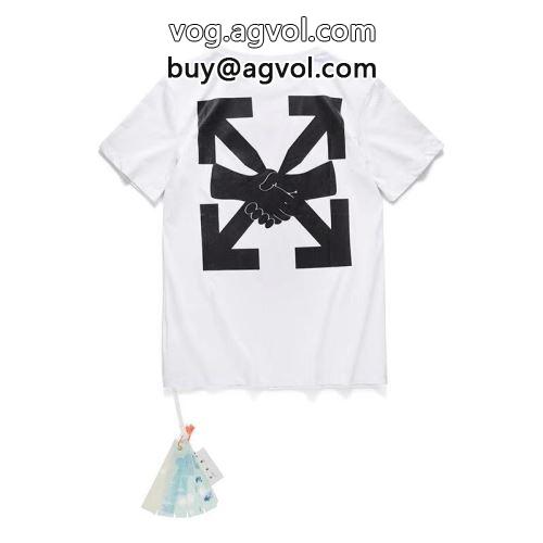 人気 ランキング 2022 絶対オススメ♡ 半袖Tシャツ 2色可選 OFF-WHITEコピー  オフホワイトコピー