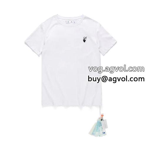 人気 ランキング 2022 絶対オススメ♡ 半袖Tシャツ 2色可選 OFF-WHITEコピー  オフホワイトコピー