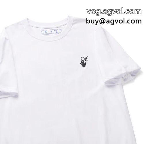 人気 ランキング 2022 絶対オススメ♡ 半袖Tシャツ 2色可選 OFF-WHITEコピー  オフホワイトコピー