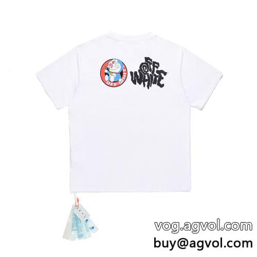 半袖Tシャツ 上質 2色可選  オフホワイトコピー 2022  OFF-WHITEコピー デザイン性の高い
