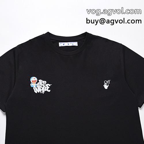 半袖Tシャツ 上質 2色可選  オフホワイトコピー 2022  OFF-WHITEコピー デザイン性の高い