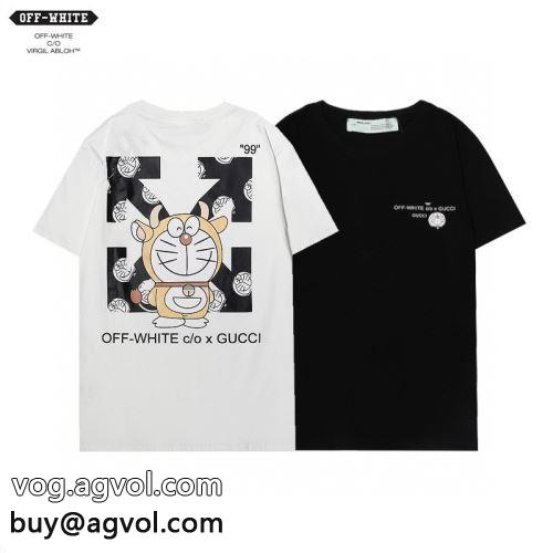  OFF-WHITEコピー 【大人気】定番商品 快適 オフホワイトコピー 2022 半袖Tシャツ 2色可選  