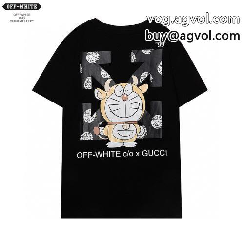 OFF-WHITEコピー 【大人気】定番商品 快適 オフホワイトコピー 2022 半袖Tシャツ 2色可選