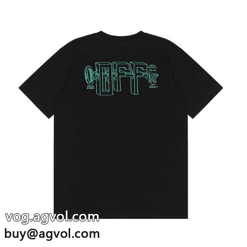 快適 雑誌掲載アイテム OFF-WHITEコピー 半袖Tシャツ オフホワイトコピー 2022