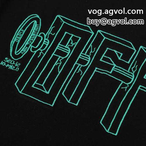 快適 雑誌掲載アイテム OFF-WHITEコピー 半袖Tシャツ オフホワイトコピー 2022