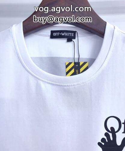 2022 半袖Tシャツ 個性的なデザイン 2色可選 OFF-WHITEコピー オフホワイトコピー  カッコいい印象を付ける