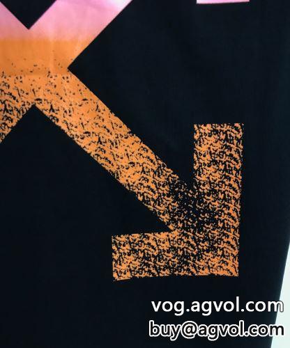 魅惑 2022 肌触りの気持ちい〜 オフホワイトコピー  半袖Tシャツ 2色可選 OFF-WHITEコピー