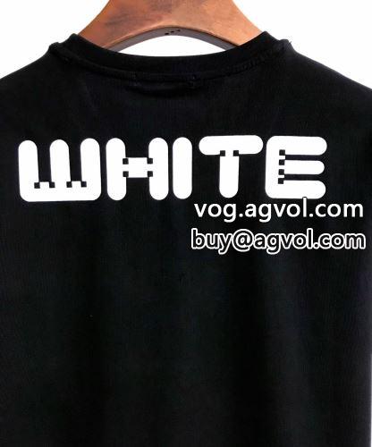 半袖Tシャツ 2色可選 薄手 大人気再登場 OFF-WHITEコピー 2022 オフホワイトコピー