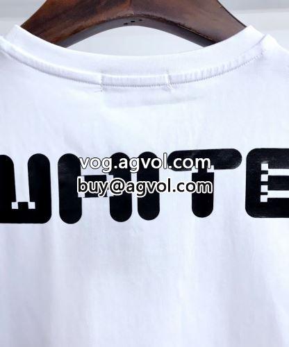 半袖Tシャツ 2色可選 薄手 大人気再登場 OFF-WHITEコピー 2022 オフホワイトコピー