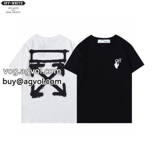  2色可選 2022 オフホワイトコピー 【人気ブログ掲載】 半袖Tシャツ 高品質 OFF-WHITEコピー     