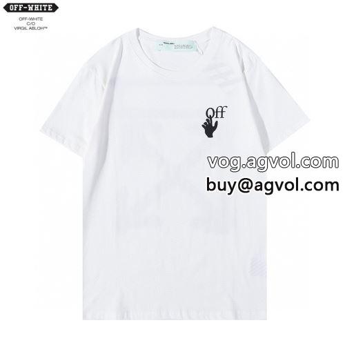 2色可選 2022 オフホワイトコピー 【人気ブログ掲載】 半袖Tシャツ 高品質 OFF-WHITEコピー