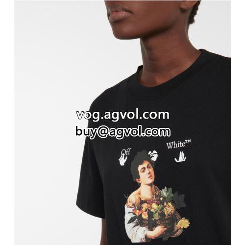 OFF-WHITEコピー 2022 収縮性のある 目玉商品  オフホワイトコピー 半袖Tシャツ 2色可選